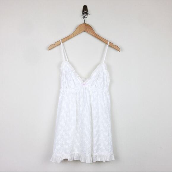 *vintage* Victoria’s Secret angels floral embroidered teddy size L - Picture 2 of 4